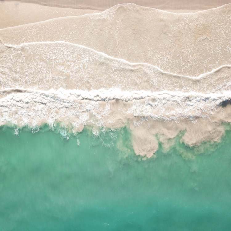 Sand and ocean