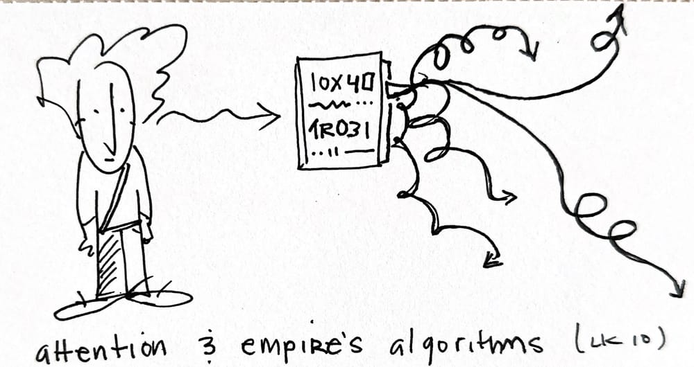 Attention and Empire's Algorithms