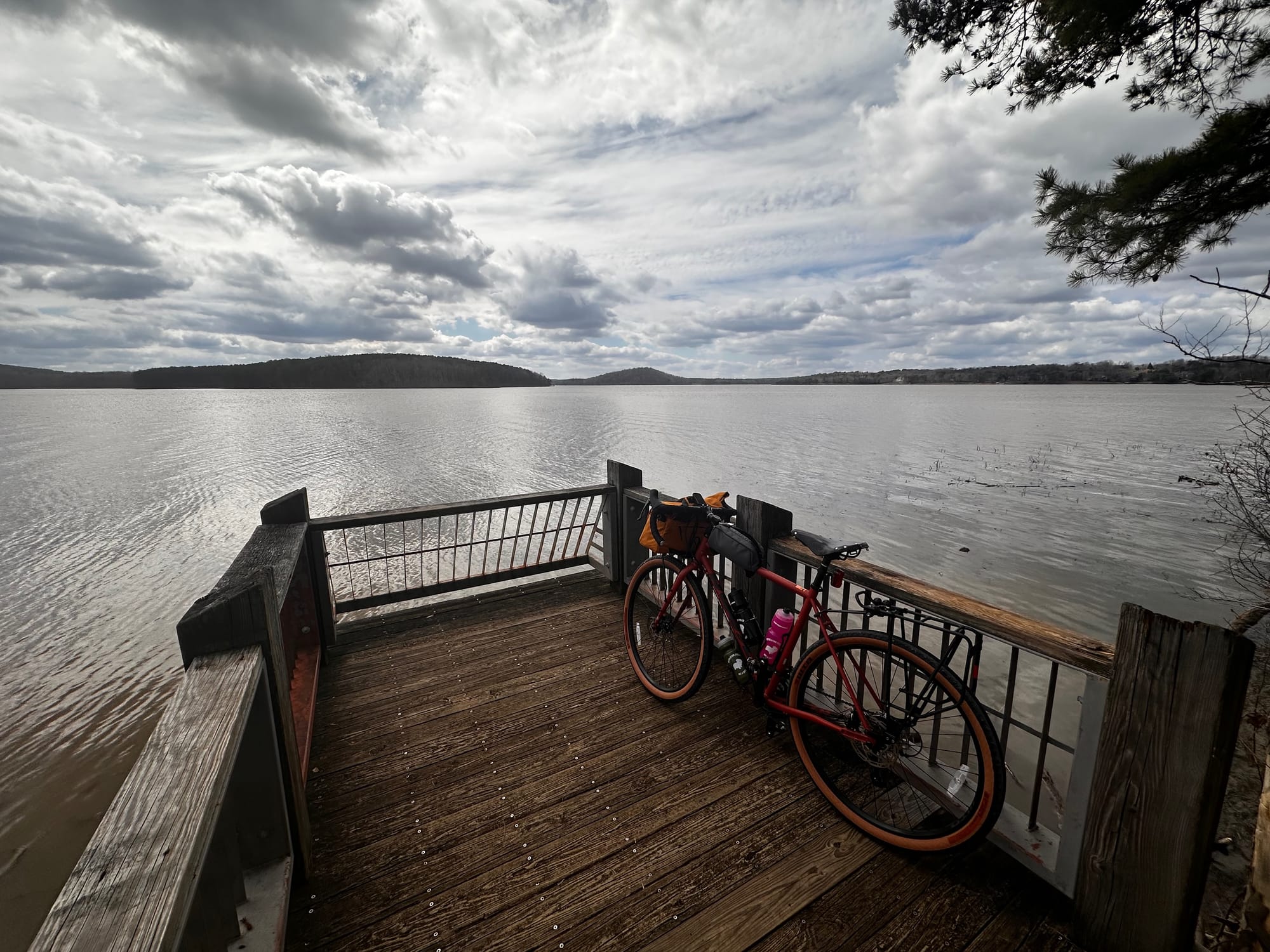 Riding Uhwarrie National Forest